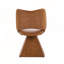 Chaise pivotante en cuir artificiel confortable-497523956