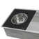 Ruvati Mixing Bowl and Colander with Black Composite Platform (complete set) for Workstation Sinks