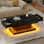 Pedestal Coffee Table with Storage