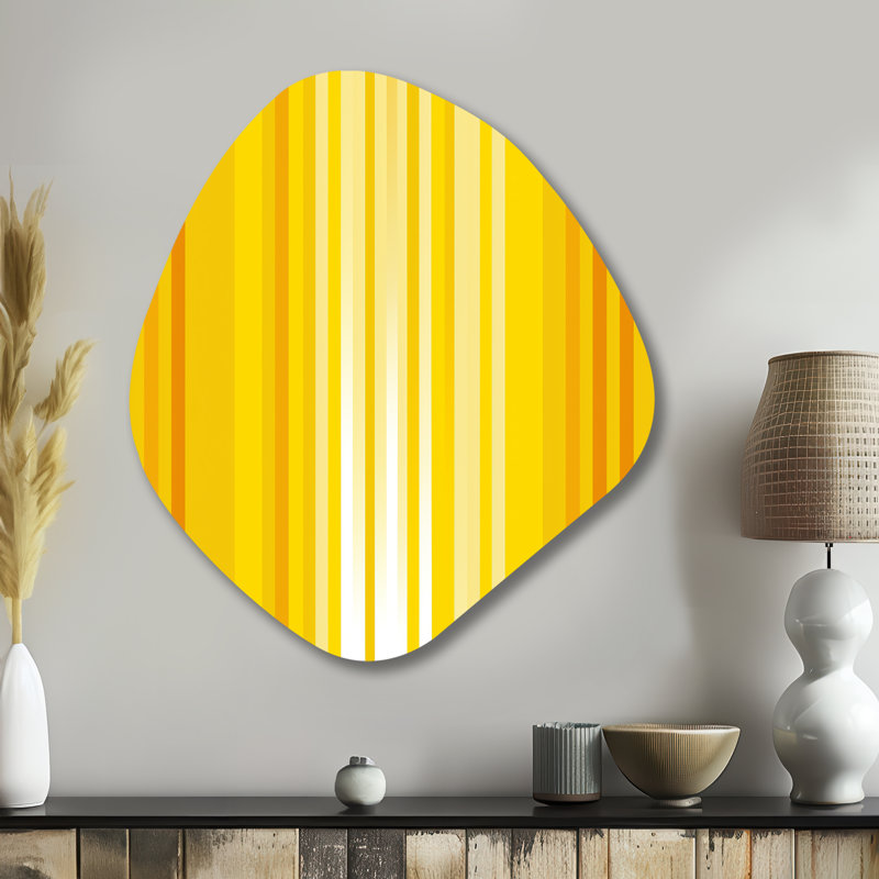 Candra - art mural asymétrique moderne en forme de nébuleuse géométrique, H 35 po x l 31 po