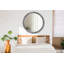 Huldar Glass Flat Wall Mirror