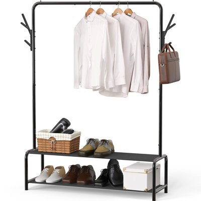 Portant à vêtements en métal 51,73 po Nikohl