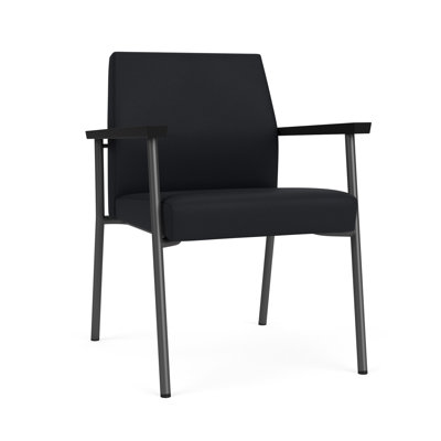 Lesro Mystic Waiting Reception Guest Chair Metal Frame