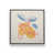 Cadre flottant en chrome poli
