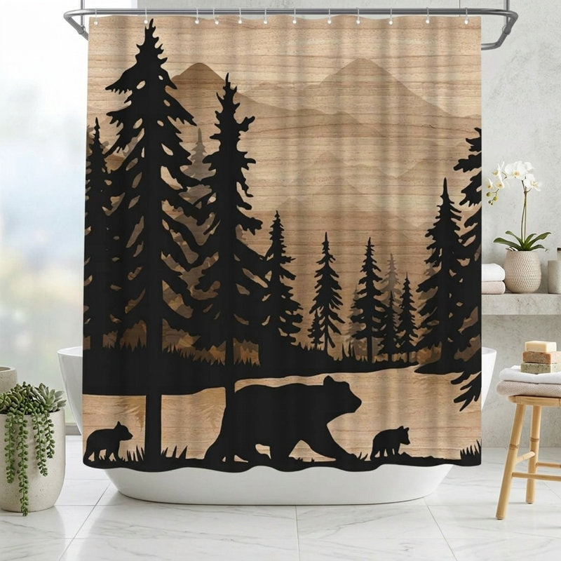 Rideau de douche Bear
