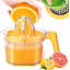 Presse-agrumes manuel 4-en-1, presse-agrumes ergonomique pour citron-orange, outil de jus de fruits multifonctionnel 16,9 oz