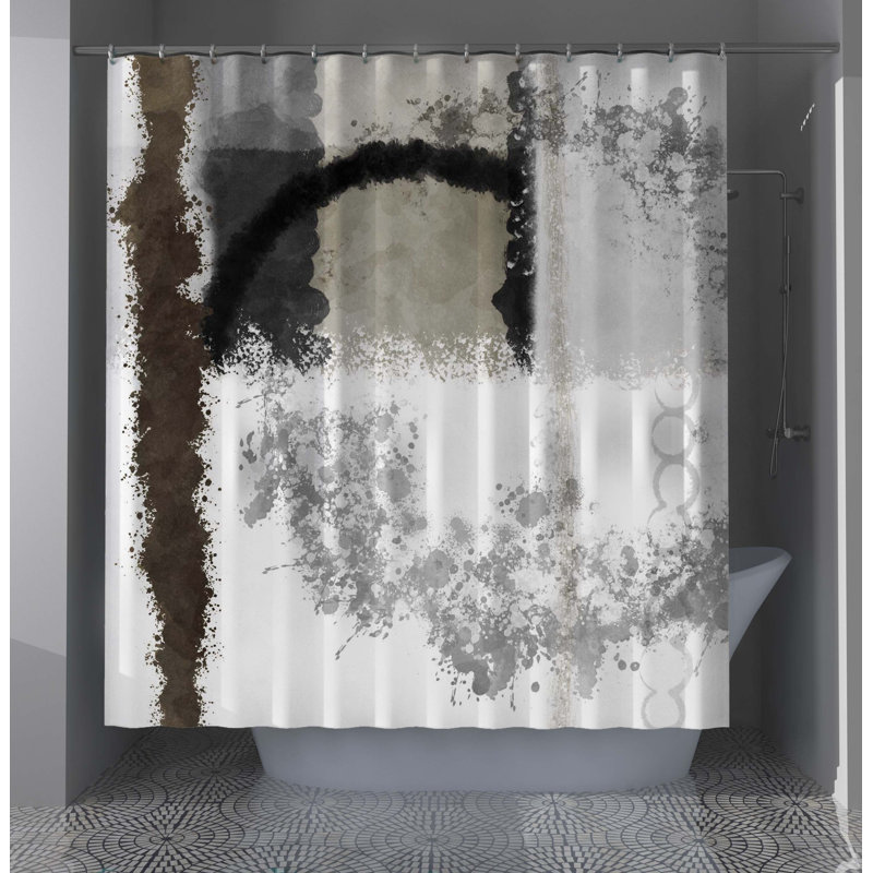 Abstract Shower Curtain