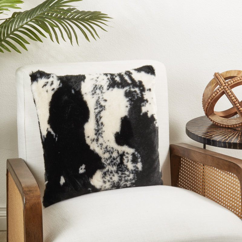 Milena  Lumbar Pillow Cover & Insert, 22"H x 22"W, Square