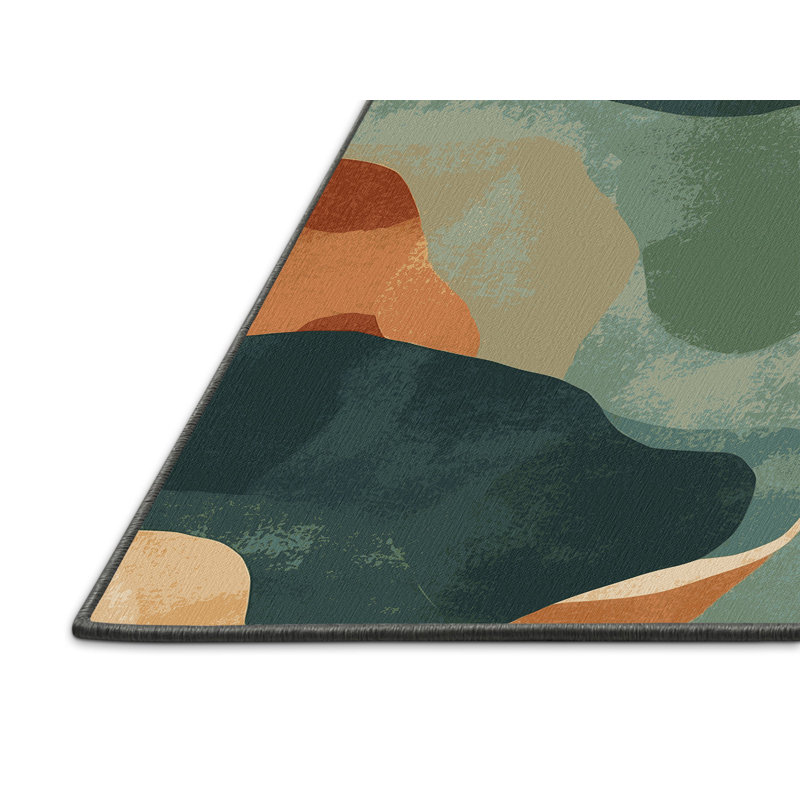 Earthly Echoes Rug, Rectangle 2' x 3'