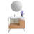 Tory 36'' Single Bathroom Vanity with Solid Surface Top