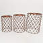 Tabourets gigognes | Ensemble de 3 tabourets gigognes Rustic Charm | Utiliser des sièges d'appoint