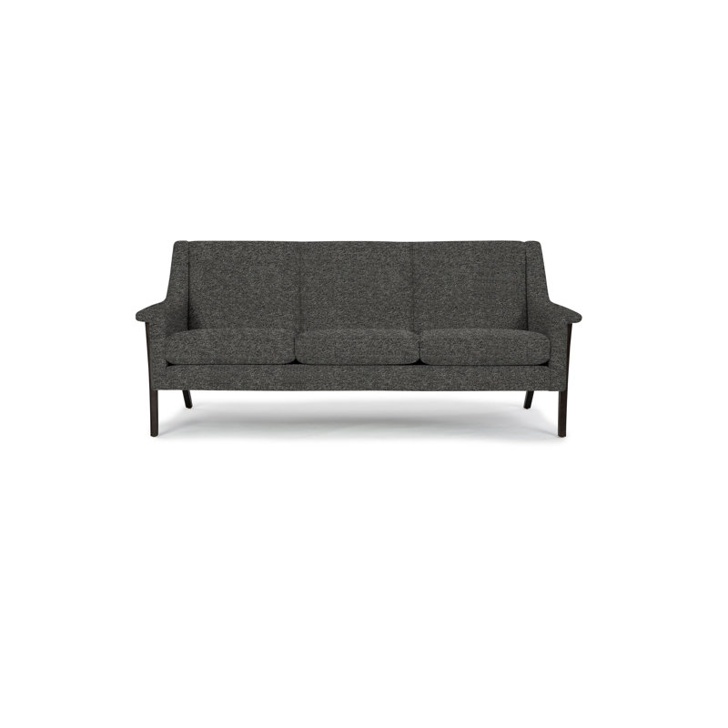 Arlo Sofa, Wenge, Peacock Polyester