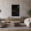 Paysage de montagne paisible, serein et tranquille, par nuit, affiche murale-1019391904