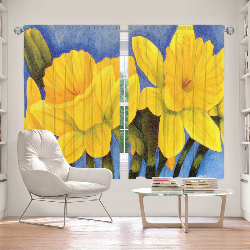 Adniel Room Darkening Curtain Pair, 40" W x 61" L