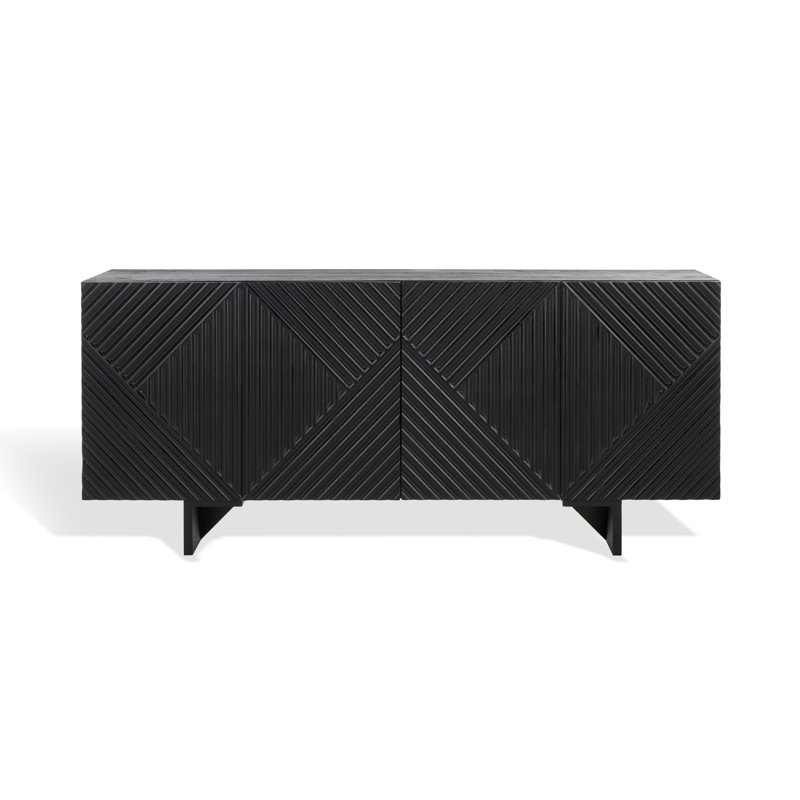 Buffet de 68,2 po Juara, Noir