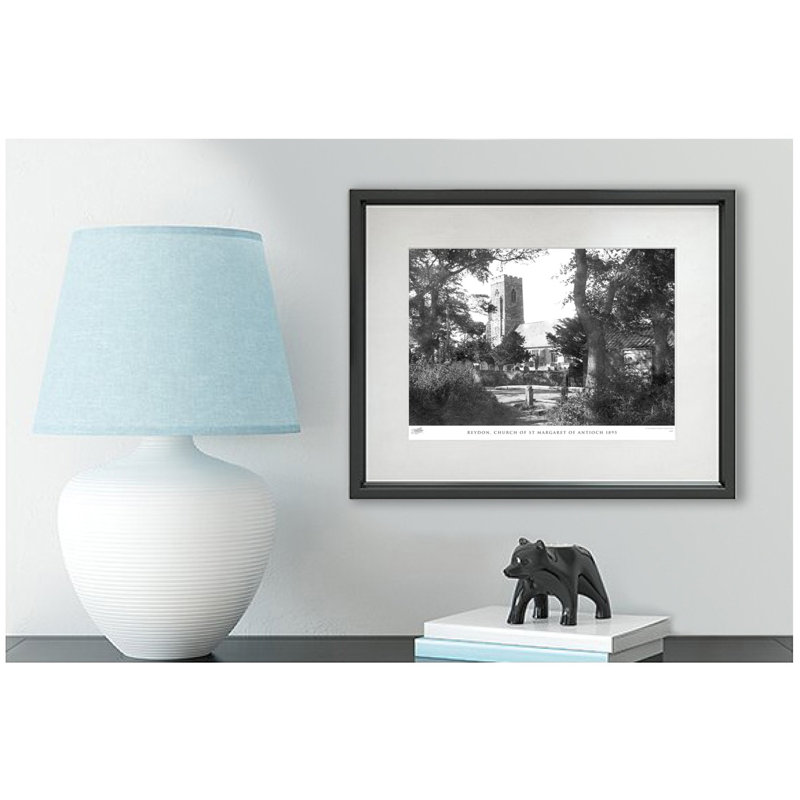 Reydon, Church Of St Margaret Of Antioch 1895 by Francis Frith - Single Picture Frame Print, 40cm H x 50cm W x 2.3cm D