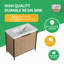 Ensemble de meuble-lavabo simple 36 po avec deux portes à fermeture douce 36 po