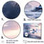 «Winter Landscape White By The Lake», reproduction sur toile-209325375-209325364