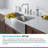 Urbix Bridge Faucet with Side Spray Included-49089342