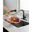 Robinets de cuisine avec douchette extractible, robinet d'évier de cuisine à poignée simple avec douchette extractible