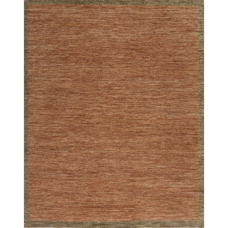 Textures Hand Knotted Wool Area Rug, Rectangle 10' x 14'