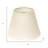White Linen Empire Lamp Shade