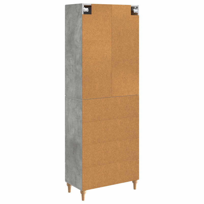 Storage Cabinet, Concrete Grey