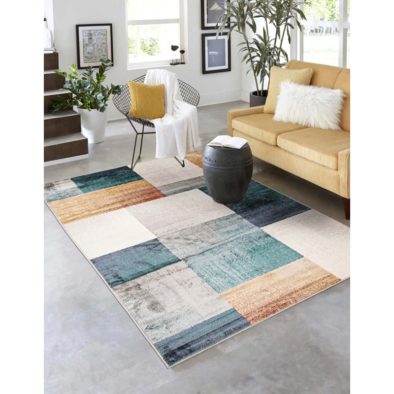 Rylie Multi Color Rug, Rectangle 8' x 10'