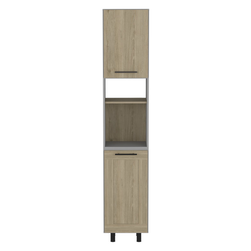 Hasselt Kitchen Pantry, Double Door, Six Shelves