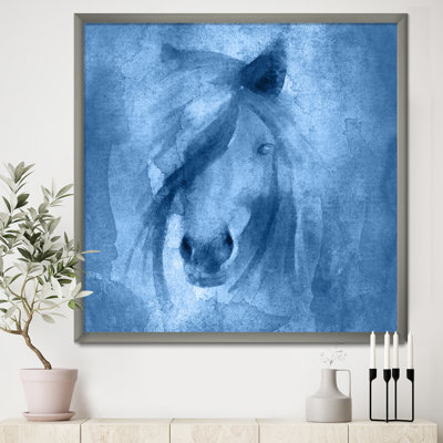 Cheval de ferme XI-reproduction d’art sur toile