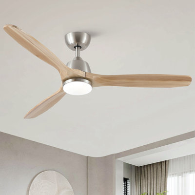 Éclairage de ventilateur de plafond à DEL intégré 52 po avec télécommande