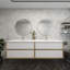 Ensemble de meuble-lavabo mural 84 po-70056030