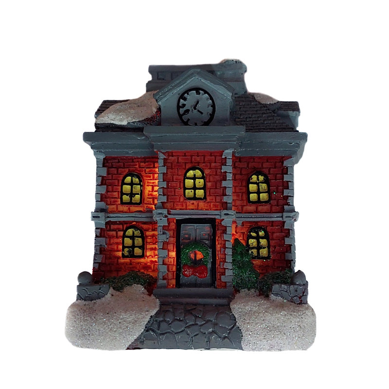 Hôtel de ville. Village de Noël