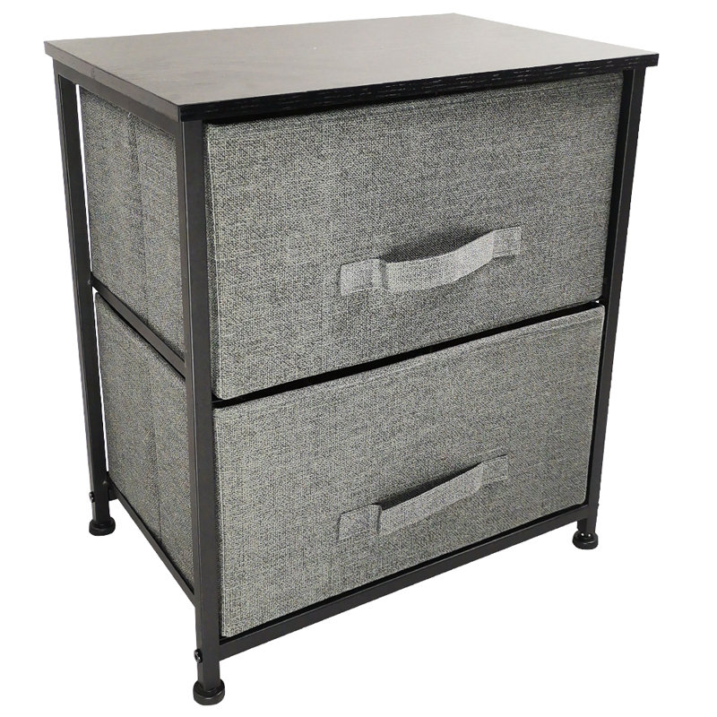 Table de chevet 2 tiroirs Kissner