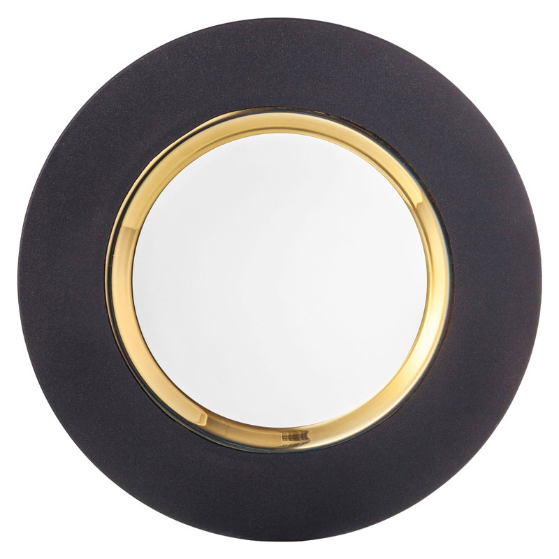 Azaya 32cm Crystal, Black/Gold/Transparent
