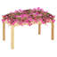 Fereol 4 ft x 2 ft Fir Wood Raised Garden Bed