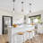 1 - Light Oil Rubbed Bronze Single Pendant