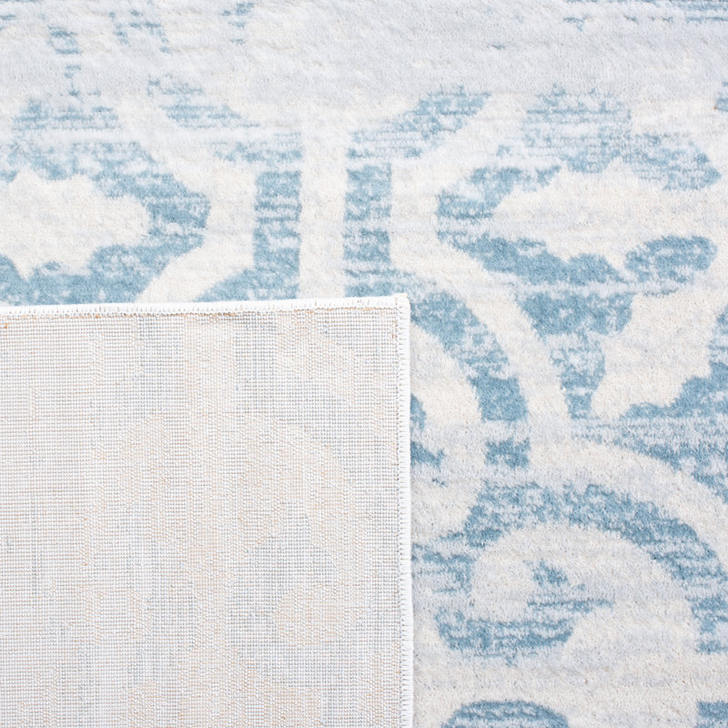 Abri Performance Geometric Rug, Rectangle 5'3" x 7'7"