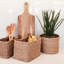 Ensemble de 3 paniers en jute