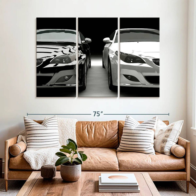 Mehar Glossy Limousine Cars, 48" H x 74" W