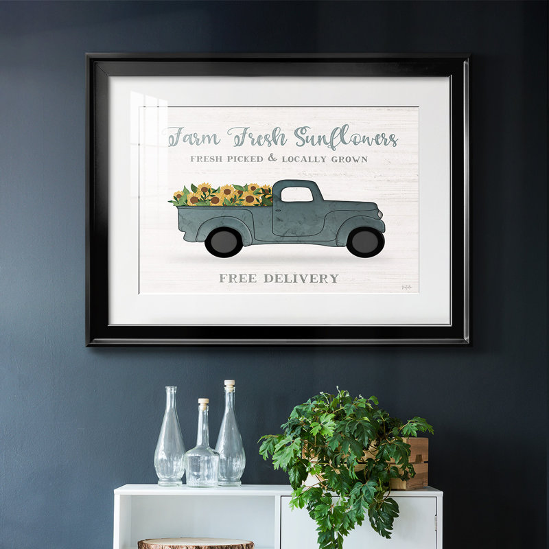 Camion Farmers Market, Noir, H 30 po x l 44 po x P 1,5 po