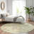 Premium Machine Washable Prisco Aloe Rug-629754017