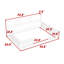 Lit de jour en bois avec tablettes pleine longueur et garde-corps intégrés-2000529972-2000529970