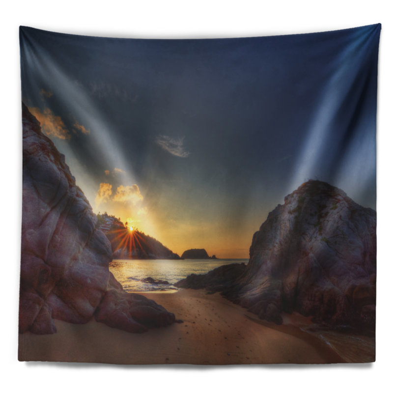 Polyester Tapestry, 78" H x 92" W