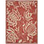 Tapis d'intérieur / extérieur à motif floral Courtyard Performance-318846293