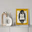 «Banksy Smile Girl Graffiti» sur papier-98267067-98267069