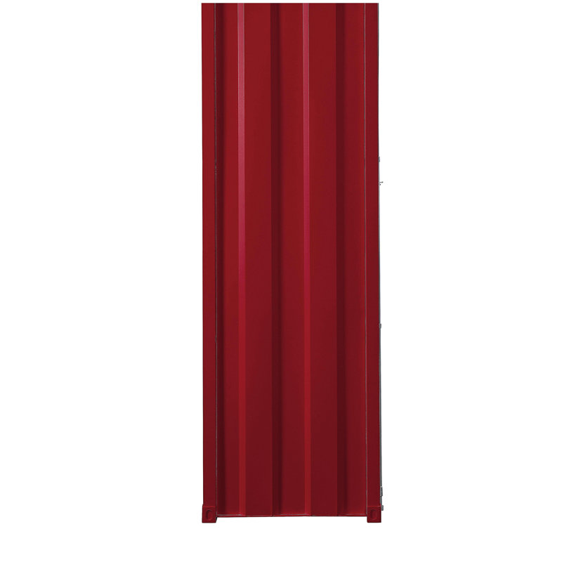 Garde-robe à finition rouge Cargo, Rouge