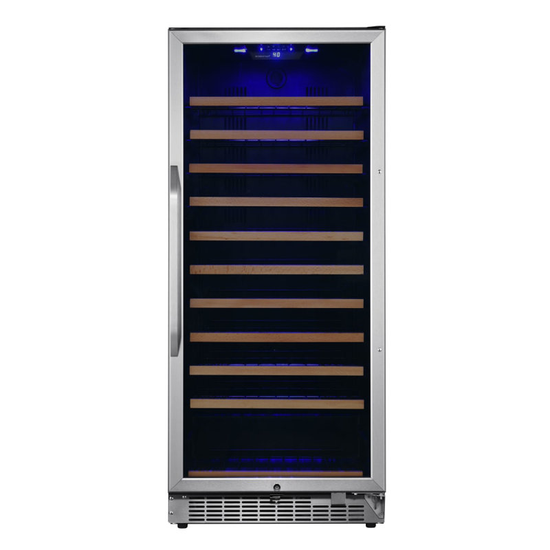 EdgeStar Single Zone 28.44'' Built-In 111 Bottle Wine Refrigerator with Reversible Door