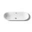 Iron Plains® Metal Oval Dual Mount Bathroom Sink with Overflow-2144077121
