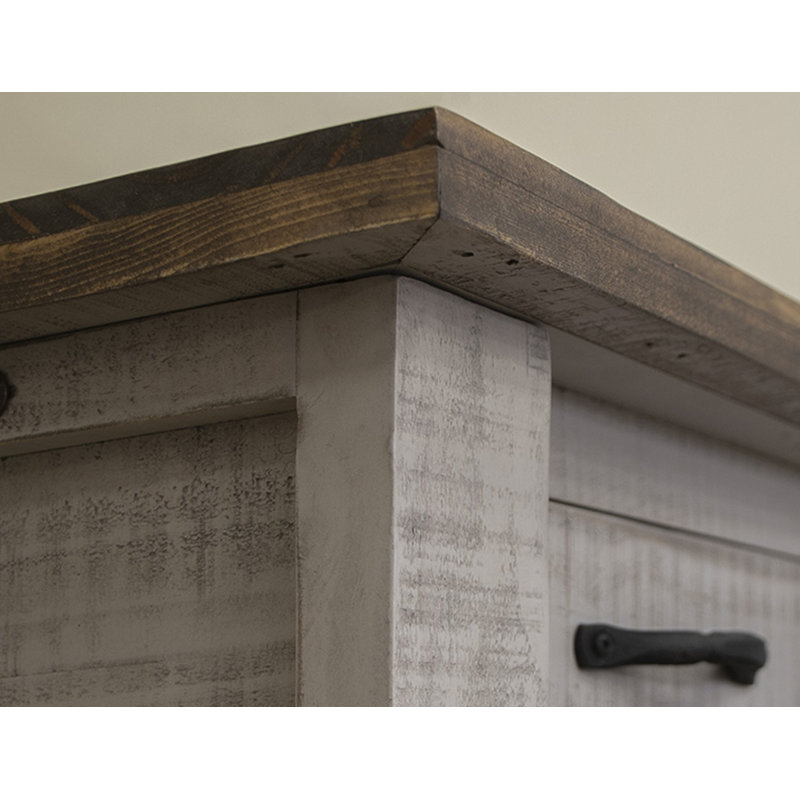 Westleigh Solid Wood Base Writing Desk